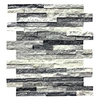 Natural Cloudy Grey Marble Mini Stacked Stone Panels China